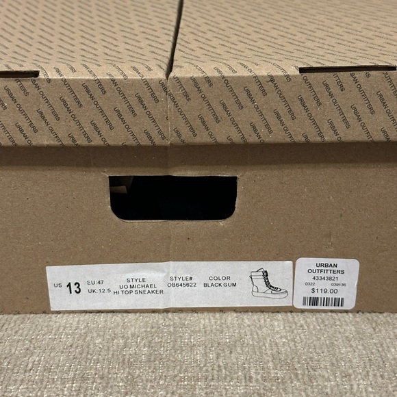 Urban Outfitters MICHAEL HIGH TOP SNEAKER - Picture 3 of 10